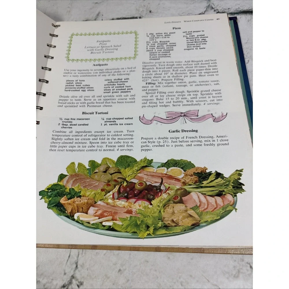 Vintage 1964 Betty Crocker's New Dinner for 2 Two Cookbook 1st Ed 5th printing